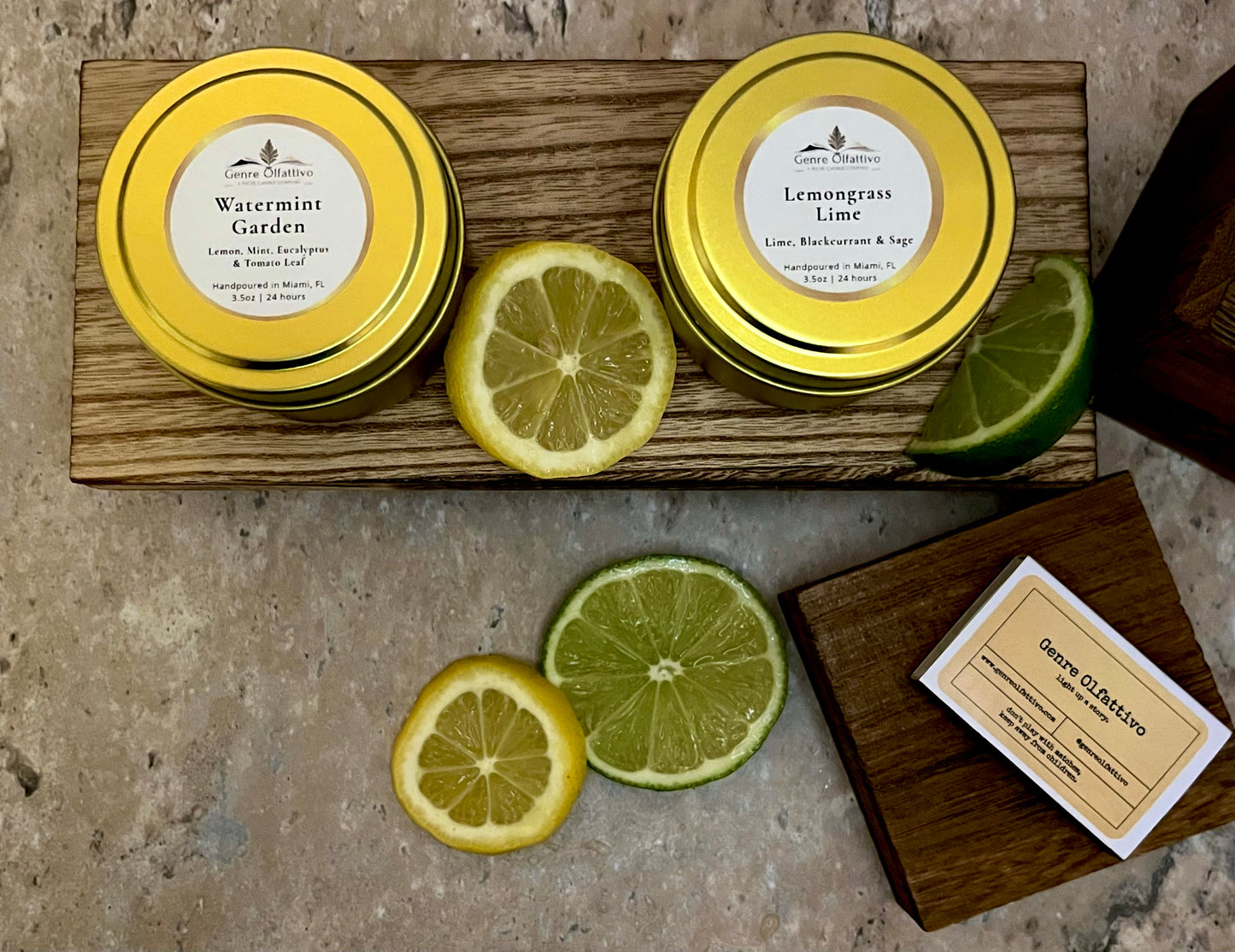 An Ode to Citrus 4-Piece Candle Box