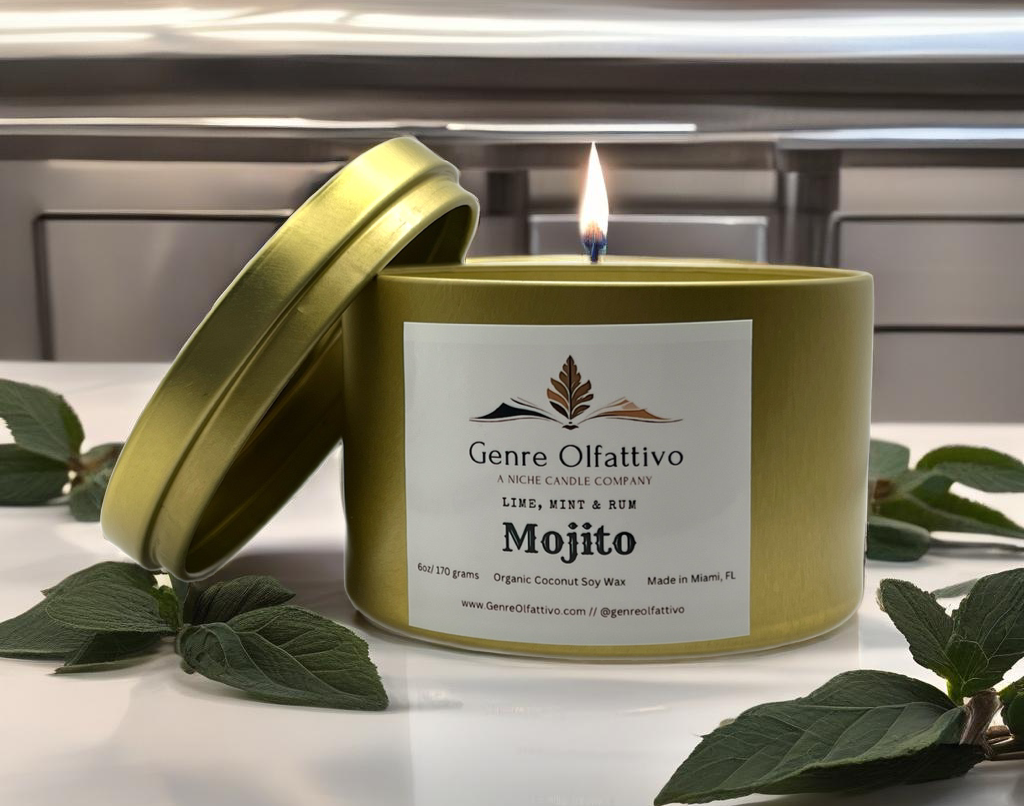 Mojito 8oz Gold Tin