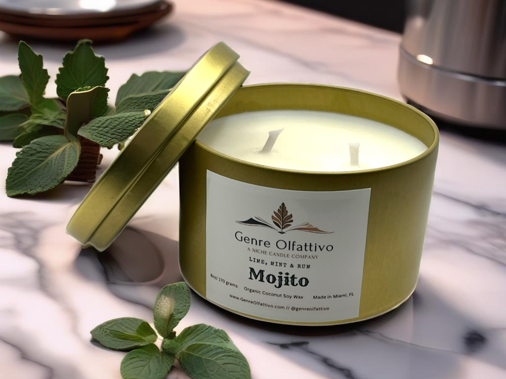 Mojito 8oz Gold Tin